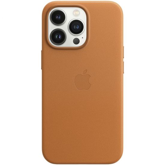 iPhone 13 Pro Leather Case with MagSafe - Golden Brown, Model A2703