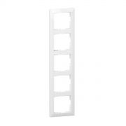 Legrand 721505 SUNO Рамка 5П БЕЛ