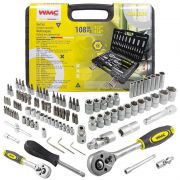 Набор инструментов 108пр. 1/2'', 1/4'' (6гр.)(4-22мм) WMC TOOLS WMC-41082-5EURO 51377