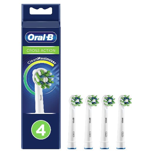Насадка для электрической зубной щетки Oral-B CrossAction EB50-4 4шт