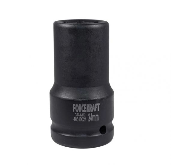 Головка ударная глубокая 1'', 24мм (6гр.) 51131 FK-48510024