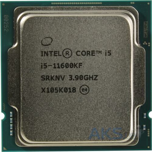 CPU Intel Core i5-11600KF 3,9GHz (4,9GHz) 12Mb 6/12 Rocket Lake 95W FCLGA1200 Tray (CM8070804491415)