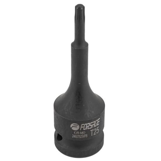Головка-бита TORX ударная T25,1/2" (L-78мм) Forsage F-24607825MPB 56148