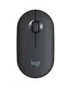 Мышь компьютерная  Mouse wireless LOGITECH Pebble M350 black