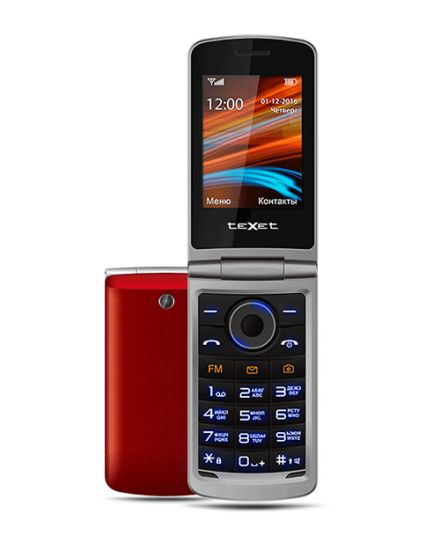 Мобильный телефон teXet TM-404 цвет красный Мобильный телефон teXet TM-404 цвет красный