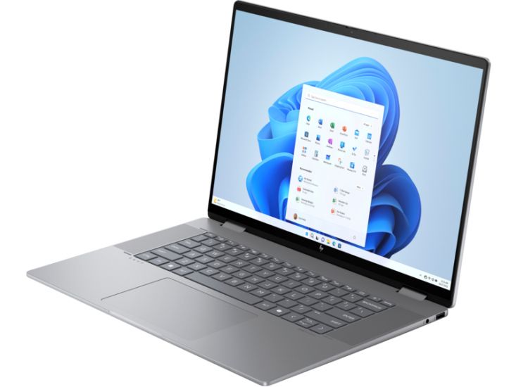 Ноутбук HP ENVY x360 16-ad0005ci 16.0" WUXGA AMD Ryzen™ 5 8640HS/16Gb/SSD 512Gb/AMD Radeon™ Graphics/Silver/Win11(A9DU7EA)