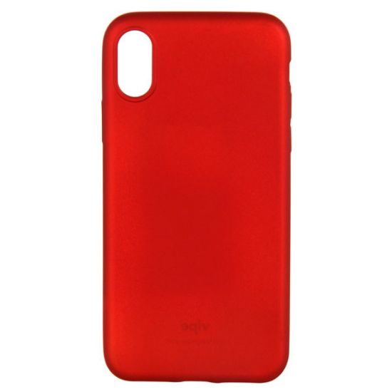Чехол Vipe для Apple iPhone X, красный (VPIPXCOLRED)