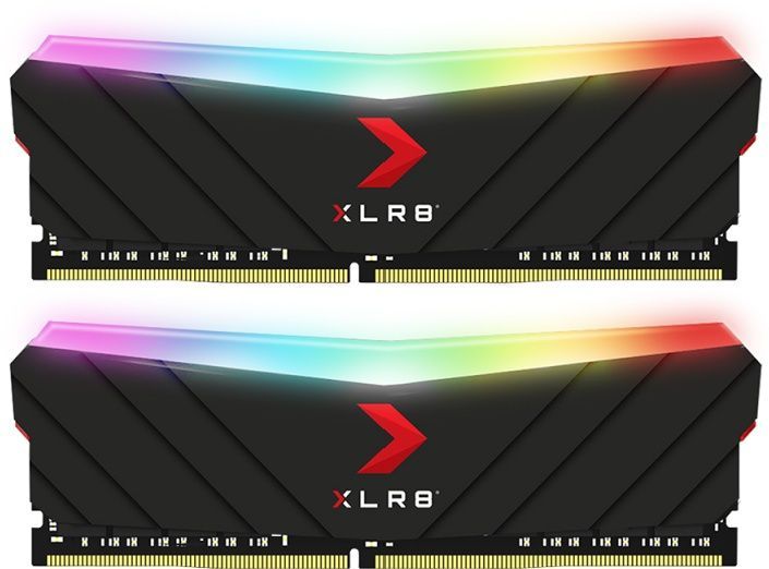 Оперативная память 16GB Kit(2x8Gb) DDR4 4200MHz PNY XLR8 Gaming EPIC-X RGB PC4-33600 19-22-22-42 1.35V MD16GK2D4420019XRGB