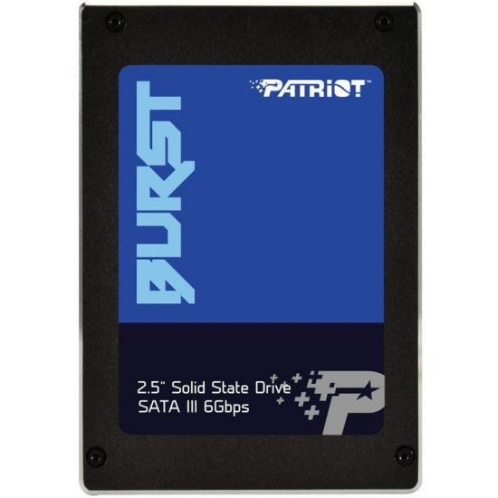 Твердотельный накопитель  240GB SSD PATRIOT Burst 2.5” SATA3 R555Mb/s W500MB/s 7mm PBU240GS25SSDR
