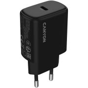 CANYON charger OnCharge 200 20W 1xPD EU Black