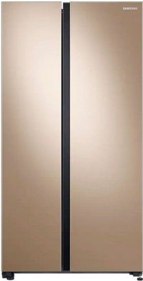 Холодильник Samsung RS61R5001F8 золотистый