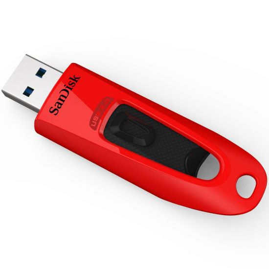 SanDisk Ultra USB 3 64GB RED; EAN: 619659145897
