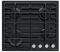 Шкаф духовой электрический MAUNFELD AEOF6060B + газовая варочная панель EGHE.64.6CB/G черный (AEOF6060B + EGHE.64.6CB/G)