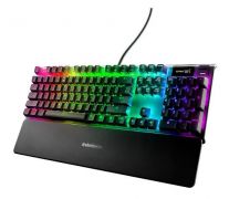 Клавиатура игровая Steelseries  Apex 7 (Red Switch) RU 64642 черный