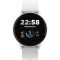 CANYON Smart watch, 1.3inches IPS full touch screen, Round watch, IP68 waterproof, multi-sport mode, BT5.0, compatibility with iOS and android, Silver white, Host: 25.2*42.5*10.7mm, Strap: 20*250mm, 45g