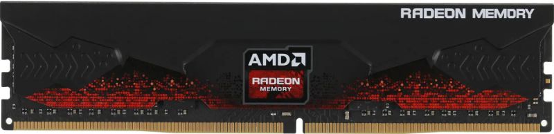 Оперативная память  8GB DDR4 2666MHz AMD Radeon R7 Performance Series, Black Non-ECC CL16, PC4-21300, 1.2V, R7S48G2606U2S