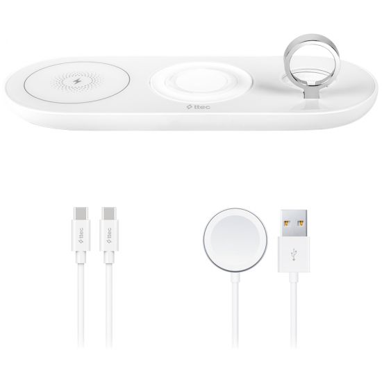 ttec AirCharger Trio 3 İN 1 iPhone + Apple Watch + AirPods