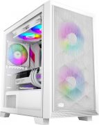 Корпус PCCooler C3D310 WH ARGB mATX/ITX 2x3.5", 2x2.5", USB3.0, 2xUSB2.0,  2xFAN ARGB included,  White