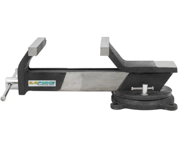 Тиски стальные поворотные с наковальней 5" (125мм). 60993 IF-6540805