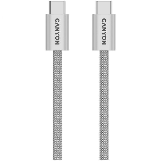 CANYON cable OnWire 60MG C-C 60W Magnet Braided 1m Light Grey