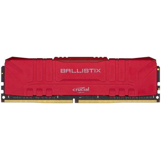 Crucial DRAM Ballsitix Red 8GB DDR4 3200MT/s  CL16  Unbuffered DIMM 288pin Red, EAN: 649528824936