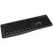 Wireless Chocolate Standard Keyboard  ,105 keys, slim  design with chocolate key caps,black ,Size34.2*145.4*27.2mm,440g RU layout