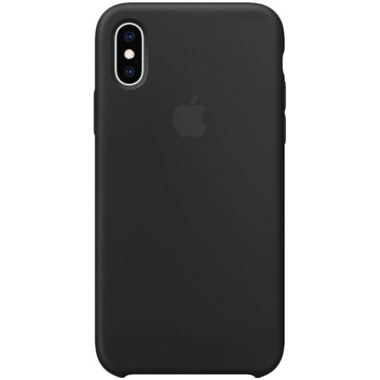 iPhone XS Silicone Case - Black, Model