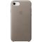 iPhone SE Gen.2/8/7 Leather Case - Taupe