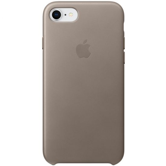 iPhone SE Gen.2/8/7 Leather Case - Taupe
