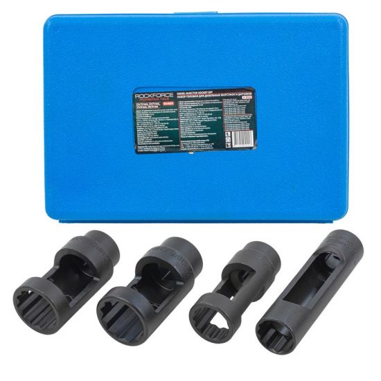 Набор головок для дизельных форсунок и датчиков 4пр. ROCKFORCE RF-904G3 56733