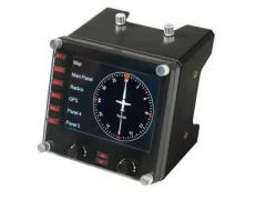Контроллер игровой Logitech G Flight Instrument Panel (приборная панель с ЖК-дисплеем для авиасимуляторов)