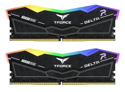 Оперативная память 64GB Kit (2x32GB) 6000MHz DDR5 Team Group DELTA RGB CL38 UD-D5 CL38-46-46-84 1.35V FF3D564G6000HC38JDC01 Black