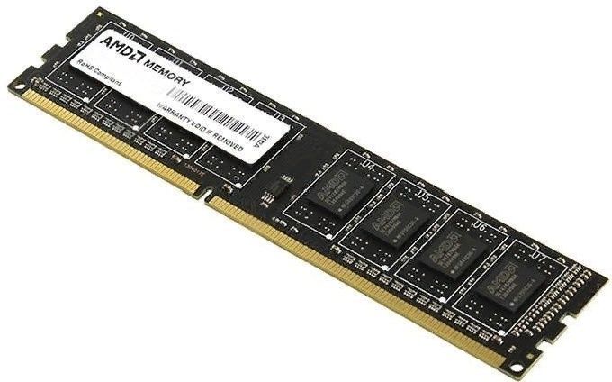 Оперативная память 4Gb DDR4 2400MHz AMD Radeon R7 Performance CL16 PC4-19200 DIMM 288pin R744G2400U1S-UO
