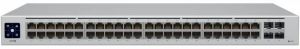 Коммутатор UBIQUITI, USW-48-POE, 32xGbE PoE+, 16xGbE, 4x1G SFP, Layer 2, 195W