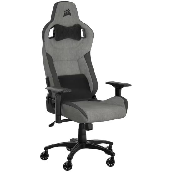 Игровое кресло Corsair T3 RUSH Тканевый Черно-серый (CF-9010056-WW)