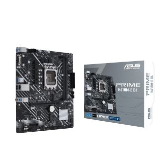 Материнская плата ASUS PRIME H610M-D, LGA1700 2xDDR5 4xSATA3 M.2 VGA HDMI mATX