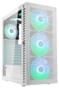 Корпус ПК без БП Kolink Observatory HF Mesh ARGB Midi Tower Case - White