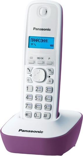 Радиотелефон PANASONIC KX-TG1611 (RUF) Сиреневый