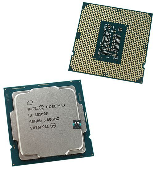 CPU Intel Core i3-10100F 3,6GHz (4,3GHz) 6Mb 4/8 Core Comet Lake 65W FCLGA1200 Tray (CM8070104291318)