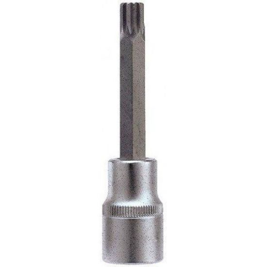 Головка-бита SPLINE 12-лучевая M6 1/2" (L-100мм) ROCKFORCE RF-34810006 46877