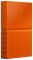 Внешний HDD Western Digital 2Tb My Passport 2,5" WDBLHR0020BOR-EEUE 2,5', USB 3,0, Толщина 12мм Цвет: Orange, Автоматическое резервное копирование с помощью ПО WD Backup, Защита паролем, В комплекте: Кабель USB 3,0, Программы WD Backup™, WD Security™ и WD