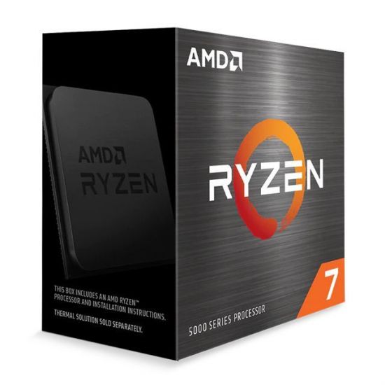 Процессор AMD Ryzen 7 5800X 3,8Гц (4,7ГГц Turbo) Zen 3 8-ядер 16 потоков, 4MB L2, 32MB L3, 105W, AM4, OEM 100-000000063