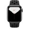 Apple Watch Nike Series 5 GPS, 40mm Space Grey Aluminium Case with Anthracite/Black Nike Sport Band Model nr A2092