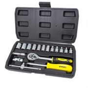 Набор инструментов 17пр. 1/4''(6гр.) (4-13мм) WMC TOOLS WMC-2017 50616