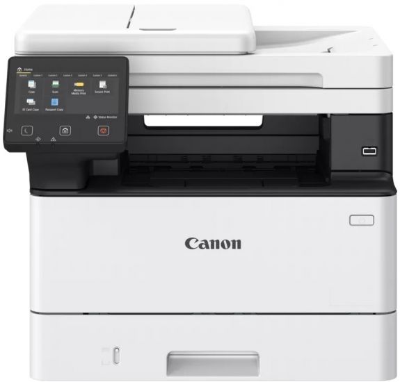 МФУ Canon i-SENSYS MF461dw (А4, Printer/ Scanner/ Copier/ DADF/ Duplex, 1200 dpi, Mono, 36 ppm, 1 Gb, 1200 Mhz, tray 100+250 pages, LCD Color (12,7 см), USB 2.0, RJ-45, WIFI cart. 070 в комплекте)