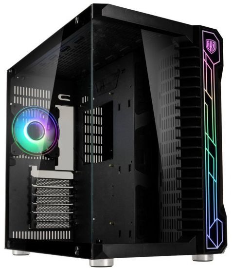 Корпус ПК без БП Kolink Unity Code X Midi-Tower ARGB Gaming Case-Black Window