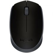 Мышь беспроводная Logitech M171 Black (черная, оптическая, 1000dpi, 2.4 GHz/USB-ресивер)