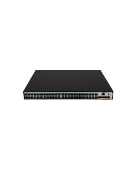 Коммутатор H3C S1850V2-52X-PWR L2 Ethernet Switch with 48*10/100/1000BASE-T PoE  Ports and 4*1G/10G BASE-X SFP Plus Ports,(AC)