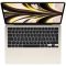 13-inch MacBook Air: Apple M2 chip with 8-core CPU and 8-core GPU, 16GB, 256GB - Starlight,Model A2681
