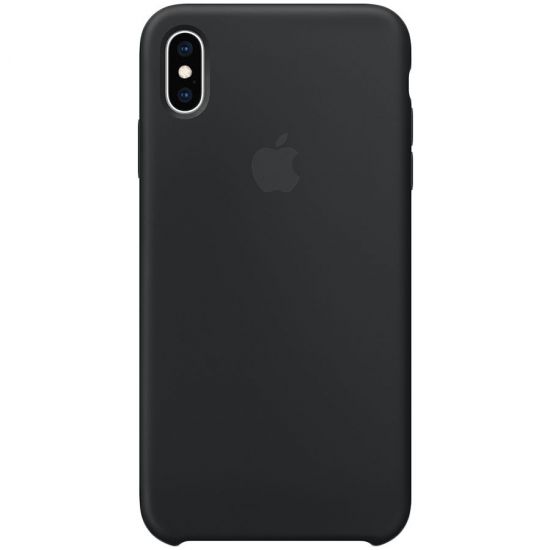iPhone XS Max Silicone Case - Black, Model